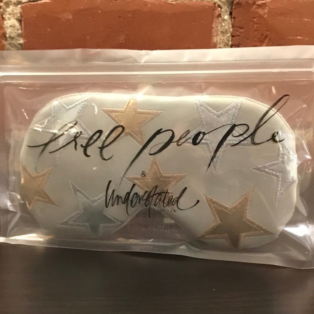 Free People Leather Eye Mask